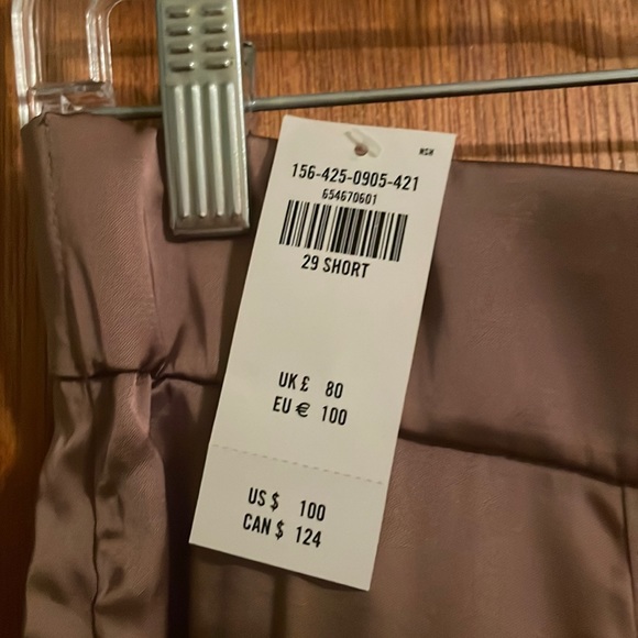 Abercrombie & Fitch Satin Wide Leg Trousers - Picture 3 of 3